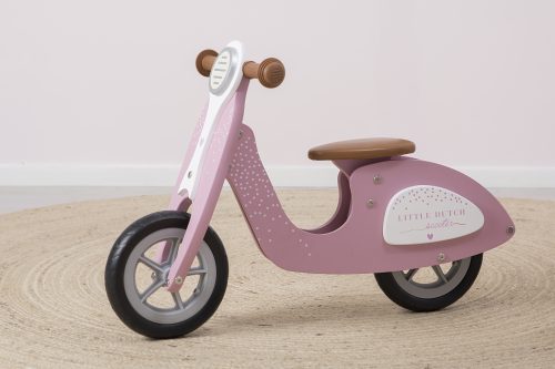 Draisienne en bois PINK BLOSSOM