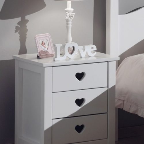 chevet romantique pour chambre d'enfant fille