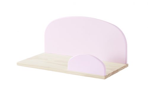 petite étagère murale chambre enfant rose