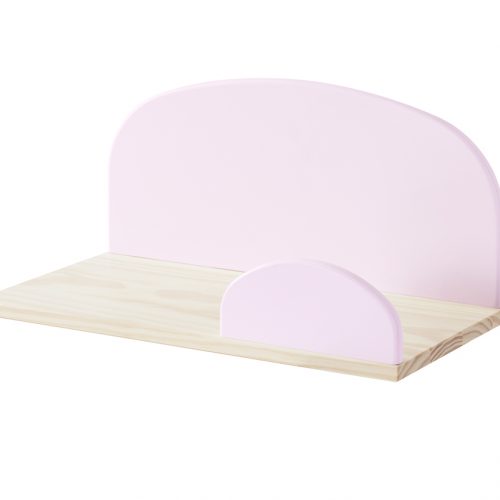 petite étagère murale chambre enfant rose