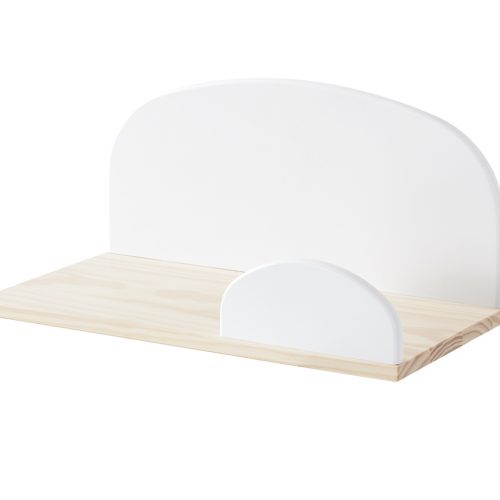 petite étagère murale chambre enfant blanc