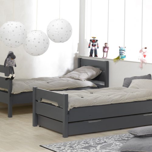 lit junior superposable gris ardoise