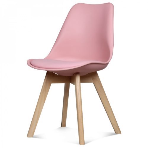 chaise de bureau rose