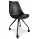 Chaise de bureau pour ado tendance couleur noir