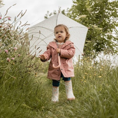 Parapluie FLOWERS & BUTTERFLIES pour enfant revendeur LITTLE DUTCH boutique pour enfant saint pierre ILE DE LA REUNION rentrée des classes écoles livraison 974