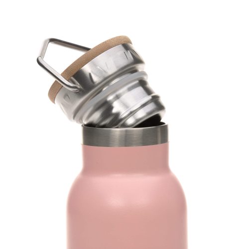 grande gourde isotherme rose avec bouchon