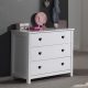 commode pour jeune ado fille blanche