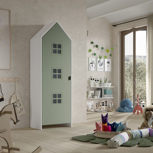 Armoire modulable avec une porte de couleur pour chambre bébé et enfant décoration de chambre et mobilier saint pierre reunion 974 livraison à domicile