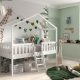 Lit cabane THEO lit enfant mi hauteur magasin mobiliers enfant chambre enfants 97410 La Réunion St Pierre