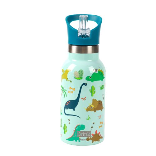 Dino Gourde isotherme Gourde pour enfants boutique pour enfant saint pierre de la reunion 974 livraison sur toute ile revendeur i-drinks rentrée des classes