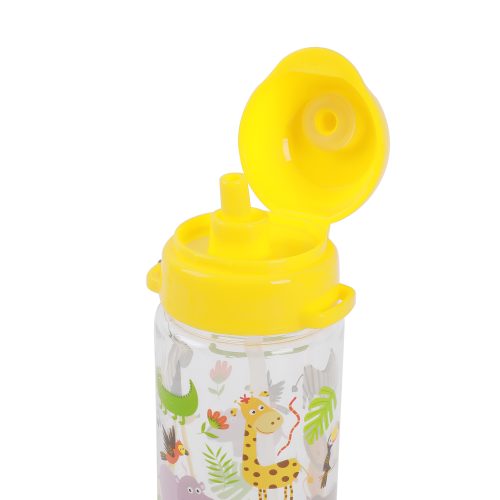 Gourde pour enfants 400 ml avec paille boutique pour enfant saint pierre de la reunion 974 livraison sur toute ile revendeur i-drinks rentrée des classes ANIMALS