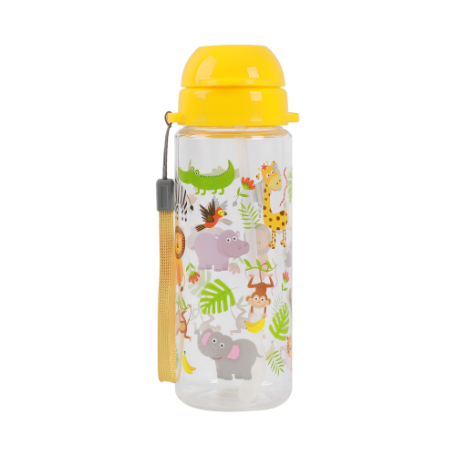 Gourde pour enfants 400 ml avec paille boutique pour enfant saint pierre de la reunion 974 livraison sur toute ile revendeur i-drinks rentrée des classes ANIMALS