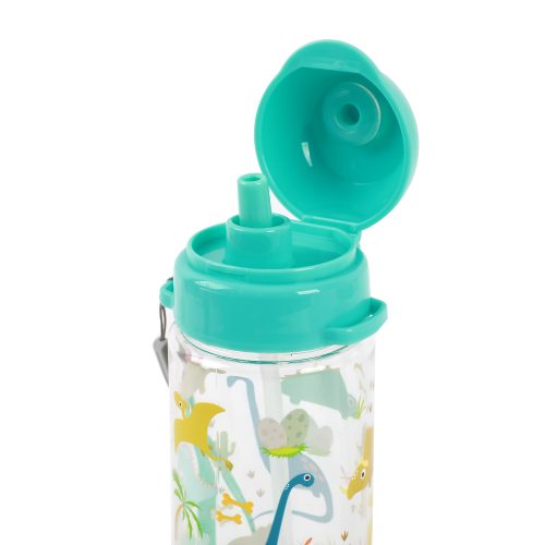 Gourde pour enfants 400 ml avec paille boutique pour enfant saint pierre de la reunion 974 livraison sur toute ile revendeur i-drinks rentrée des classes DINO