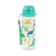 Gourde pour enfants 400 ml avec paille boutique pour enfant saint pierre de la reunion 974 livraison sur toute ile revendeur i-drinks rentrée des classes DINO