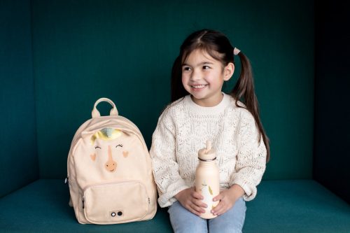 sac maternelle en coton revendeur officiel TRIXIE BABY pour enfant boutique pour enfant saint pierre ILE DE LA REUNION rentrée des classes écoles livraison 974 MRS UNICORN LICORNE