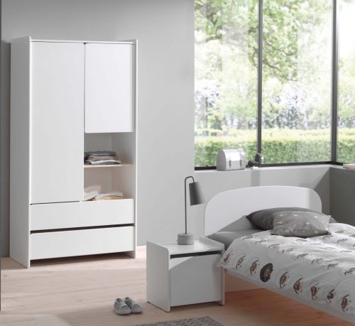 armoire blanche pour chambre bébé enfant et ado