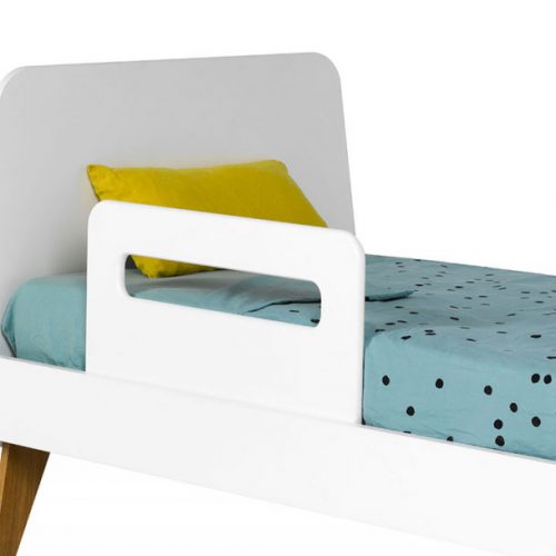 barrière de sécurité pour lit enfant pratique en bois petit modèle