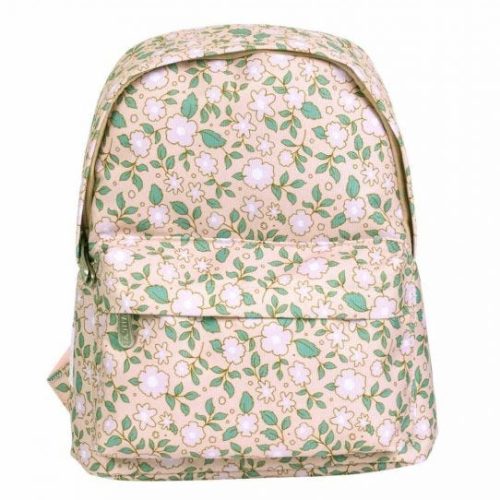 Sac à dos maternelle ou crèche FLEUR BLOSSOMS pour enfant boutique pour enfant ILE DE LA REUNION revendeur officiel LITTLE LOVELY COMPANY rentrée des classes écoles 974