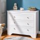 commode blanche pour chambre enfant et bébé de style vintage