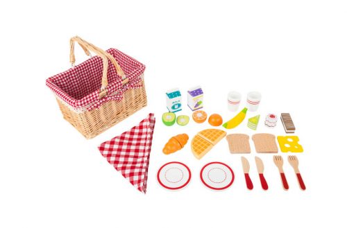 Panier de pique-nique avec accessoires pour jouer