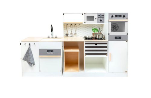 cuisine en bois pour enfants modulable