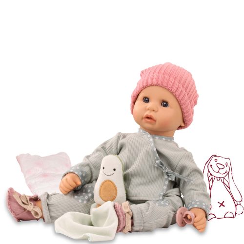 Poupée bébé COOKIE AVOCAT boutique de jouets original et tendance saint pierre livraison réunion 974