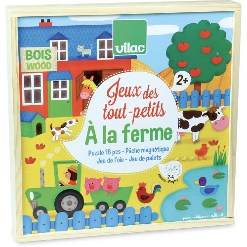 JEUX DES TOUT-PETITS À LA FERME vilac