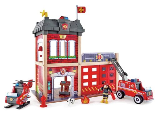 Caserne de pompiers revendeur HAPE circuit et train magasin de jouets à st pierre 97410 livraison la réunion 974