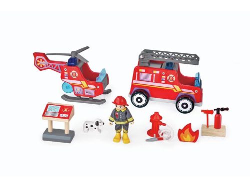 Caserne de pompiers revendeur HAPE circuit et train magasin de jouets à st pierre 97410 livraison la réunion 974