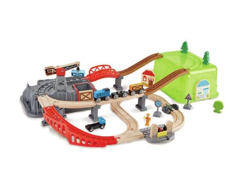 Coffret de train 2 en 1 construis ta ville revendeur HAPE circuit et train magasin de jouets à st pierre 97410 livraison la réunion 974