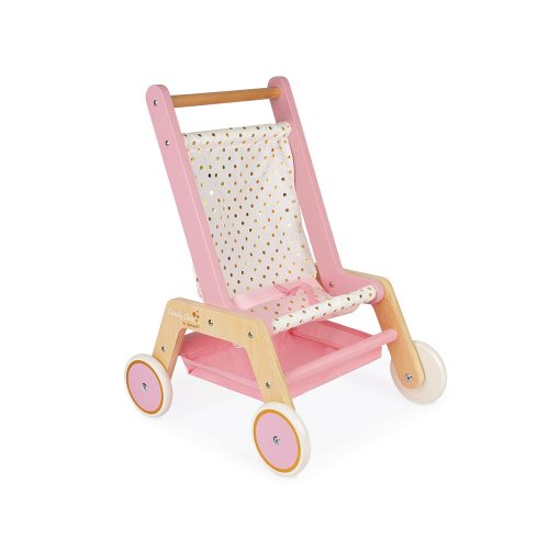 Poussette pour poupée en bois CANDY CHIC