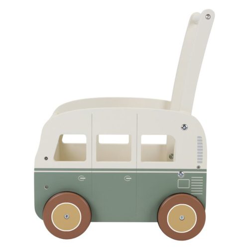 Chariot de marche Van jeu éveil bébé apprentissage de la marche revendeur officiel LITTLE DUTCH magasin de jouets en bois à st pierre 97410 livraison 974 la réunion