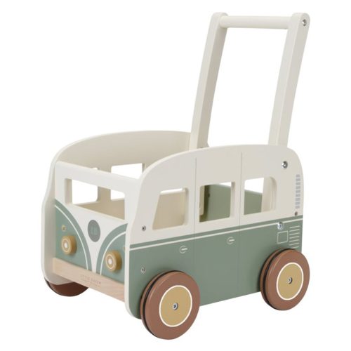 Chariot de marche Van jeu éveil bébé apprentissage de la marche revendeur officiel LITTLE DUTCH magasin de jouets en bois à st pierre 97410 livraison 974 la réunion