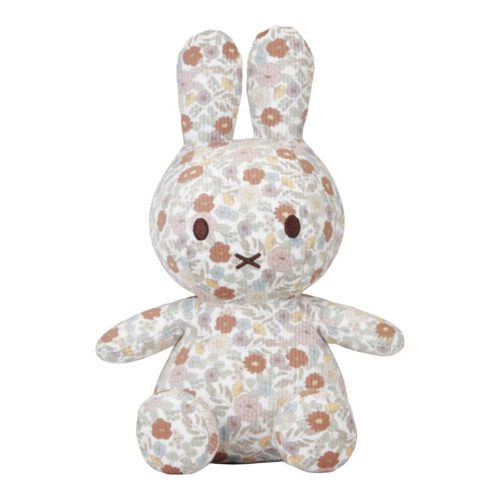 Peluche Miffy vintage flowers all over jeu éveil bébé little dutch magasin de jouet en bois st pierre 97410 livraison à la réunion 974