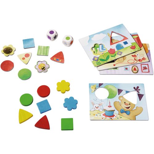 Les couleurs et les formes avec petit Ourson jeu d'apprentissage