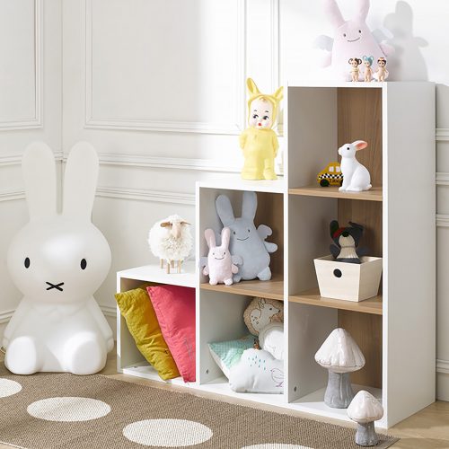 Cubes de rangement modulable Blanc ESCALIER