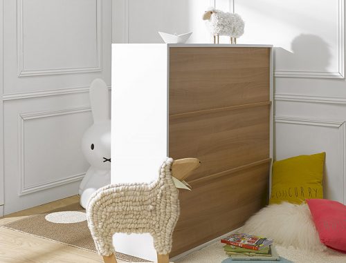 Cubes de rangement modulable Blanc dos