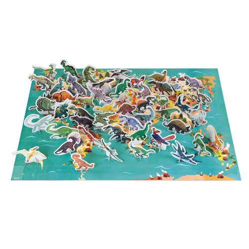 Puzzle éducatif Géant 200 pièces DINOSAURES EDUCATIF