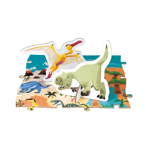 Puzzle éducatif Géant 200 pièces DINOSAURES 3D