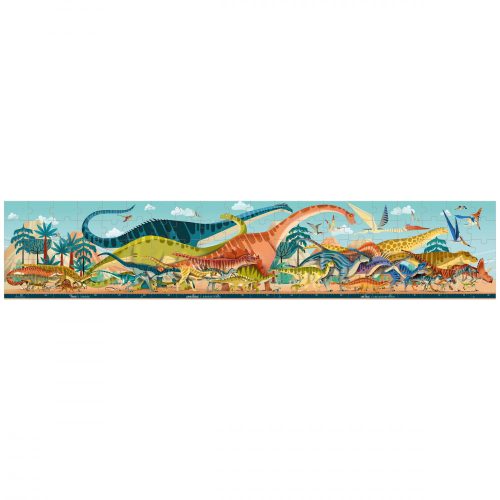 Puzzle panoramique DINO 100 pièces revendeur officiel JANOD magasin de jouet 974 livraison toute l'ile 97410 St Pierre