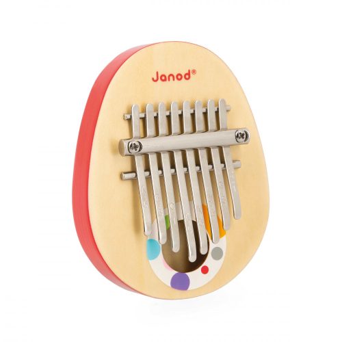 kalimba confetti instrument de musique jeu d'imitation en bois revendeur JANOD magasin de jouets en bois à st pierre 97410 livraison LA REUNION 974