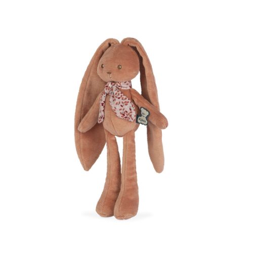 Peluche pantin lapin terracotta marque KALOO peluche de qualité idée cadeau bébé magasin de jouets en bois à st pierre 97410 Livraison LA REUNION 974