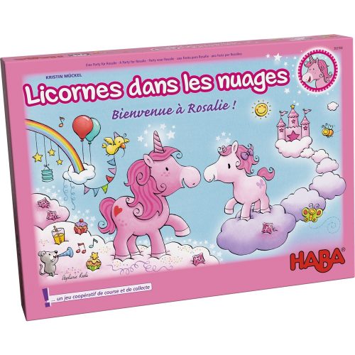 Licornes dans les nuages – Bienvenue à Rosalie ! JEU DE COURSE