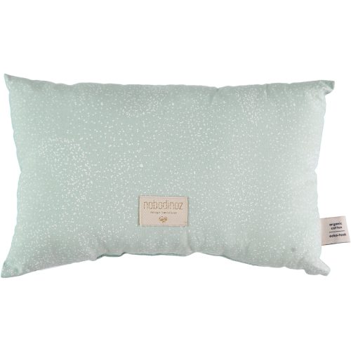 Coussin LAUREL WHITE BUBBLE AQUA