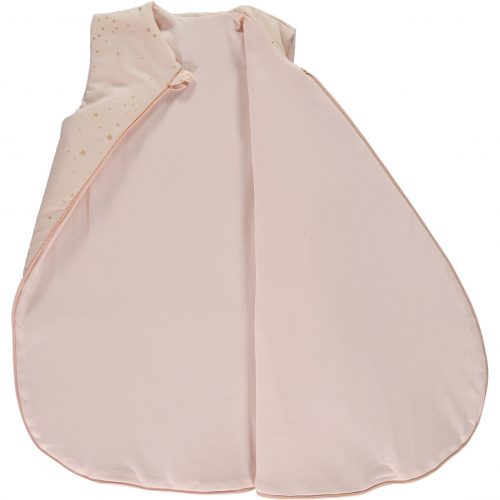 Gigoteuse mi-saison 0-6M GOLD STELLA DREAM PINK EN COTON BIO