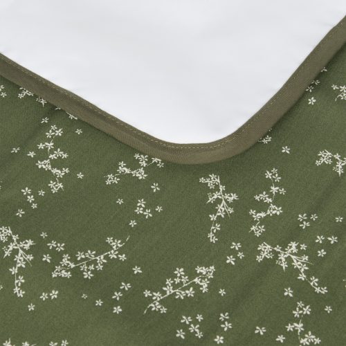 Tapis à langer en coton bio green jasmine STORIES revendeur officiel NOBODINOZ magasin de décoration coton bio st pierre 97410 livraison LA REUNION 974