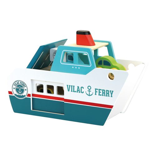 Le ferry VILACITY en bois de VILAC magasin de jouets en bois à st pierre 97410 livraison LA REUNION 974