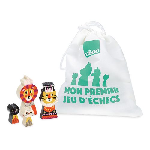 mon premier jeu d'échecs animaux jeu de société jeu de stratégie revendeur VILAC magasin de jouets en bois à st pierre 97410 livraison LA REUNION 974