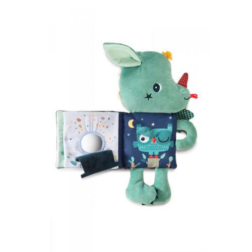 Livre doudou Joe le dragon jeu éveil bébé revendeur lilliputiens magasin de jouets en bois et montessori à st pierre 97410 livraison la réunion 974