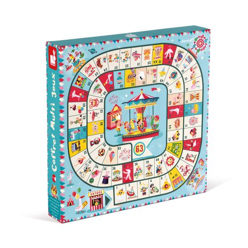 Coffret MULTI JEUX Carrousel pour enfants